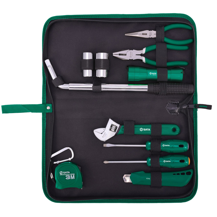Bộ dụng cụ 11 chi tiết dùng cho ô tô SATA 06011