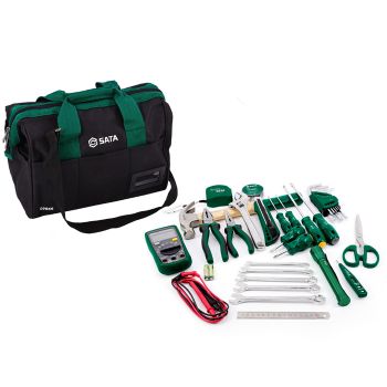 Bộ dụng cụ bảo trì cho thợ điện 32 chi tiết SATA 09556 - Ảnh 5