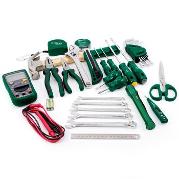 Bộ dụng cụ bảo trì cho thợ điện 32 chi tiết SATA 09556 - Ảnh 7