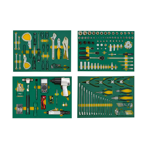 Bộ dụng cụ bảo trì ôtô 1 bộ 157 cái SATA 09919