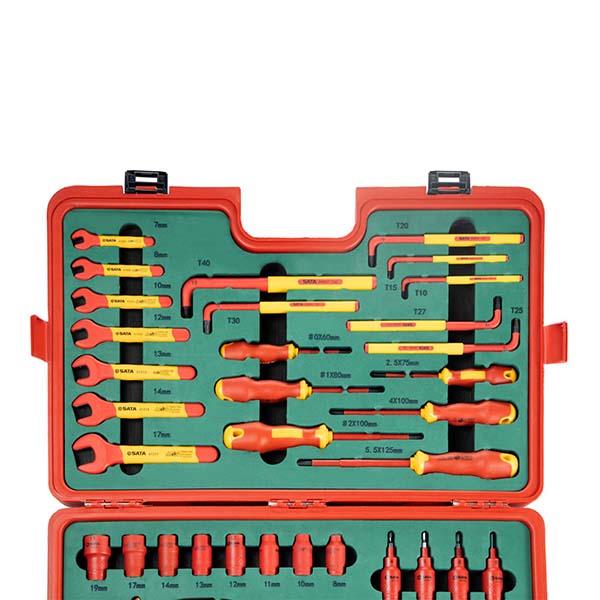 Alternative view of Bộ dụng cụ cách điện 1000V 39 chi tiết Sata 09933