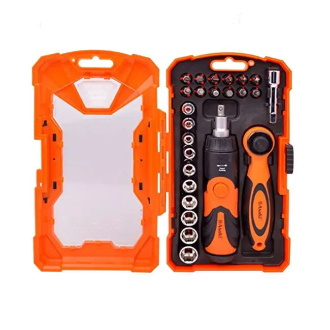 Bộ dụng cụ đa năng 33 chi tiết Asaki AK-6358