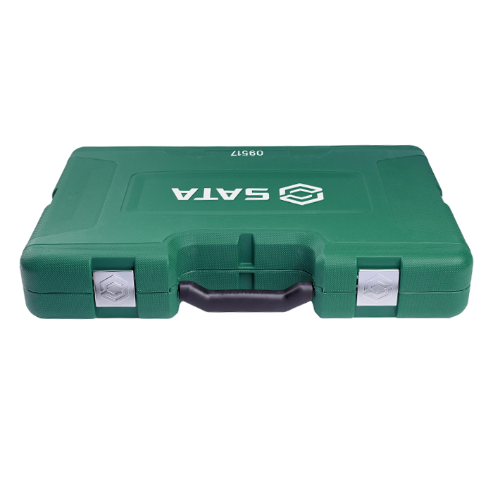 Alternative view of Bộ dụng cụ sửa chữa cơ khí 76 chi tiết SATA 09517