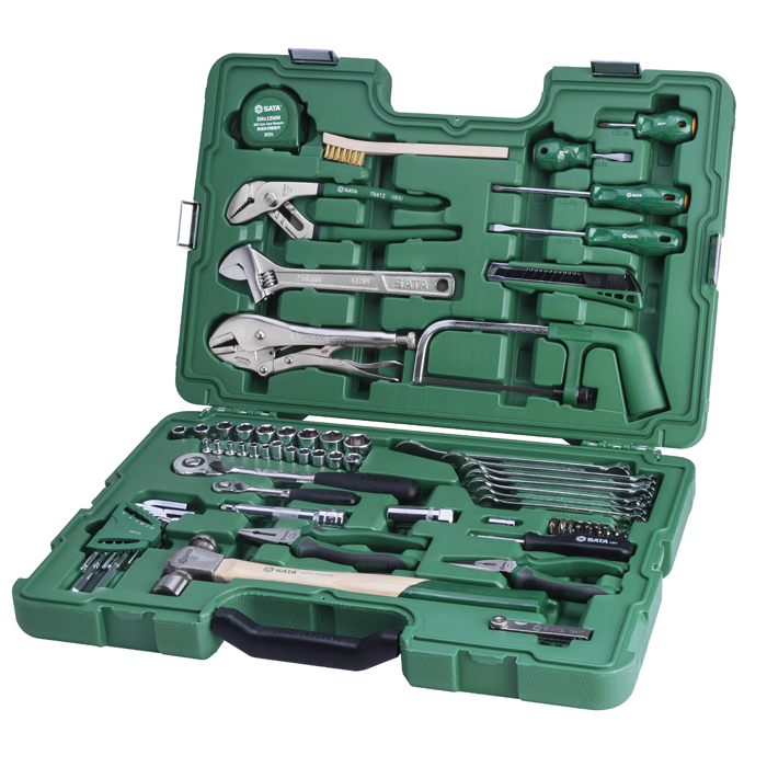 Bộ dụng cụ sửa chữa cơ khí 76 chi tiết SATA 09517 - Ảnh 3