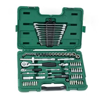 Bộ dụng cụ sửa chữa cơ khí ô tô 80 chi tiết Sata 09518 - Ảnh 5