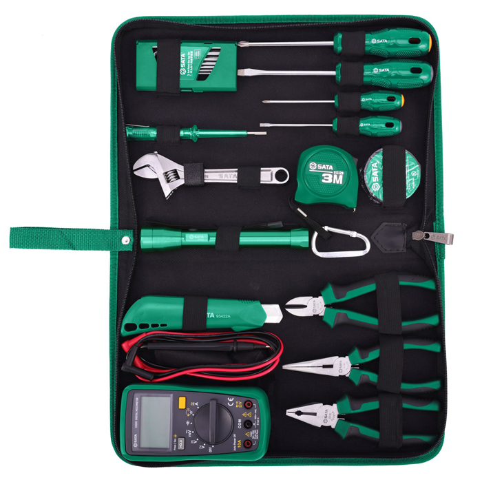 Bộ dụng cụ sửa chữa điện 21 chi tiết SATA 03790 - Ảnh 3