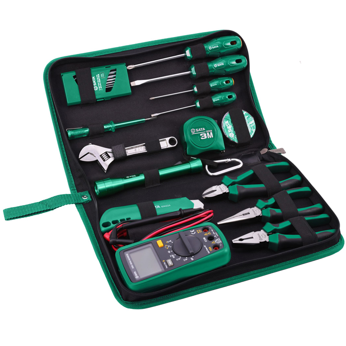 Bộ dụng cụ sửa chữa điện 21 chi tiết SATA 03790 - Ảnh 4