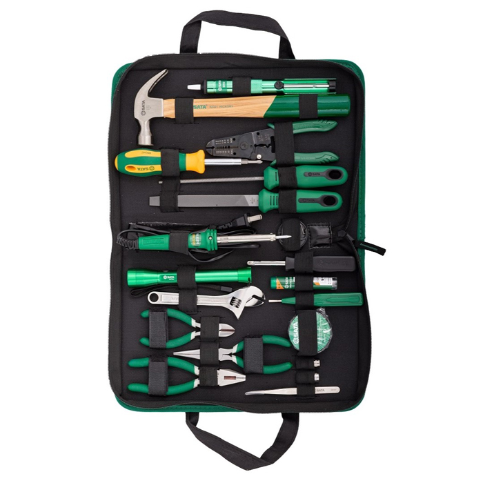 Bộ dụng cụ sữa chữa điện 25 chi tiết SATA 03780 - Ảnh 4