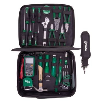 Bộ dụng cụ sửa chữa điện 32 chi tiết SATA 03795 - Ảnh 7