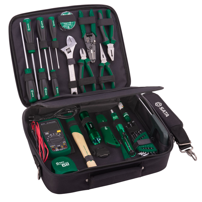 Bộ dụng cụ sửa chữa điện 32 chi tiết SATA 03795 - Ảnh 4