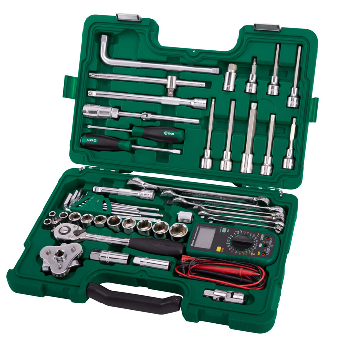 Bộ dụng cụ sửa chữa ô tô 48 chi tiết SATA 09508