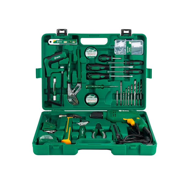 Bộ dụng cụ xây dựng 58 chi tiết SATA 05156