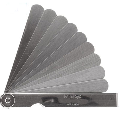 Bộ dưỡng đo bề dày Mitutoyo 184-308S (0.05-0.8mm/10 lá/150mm)