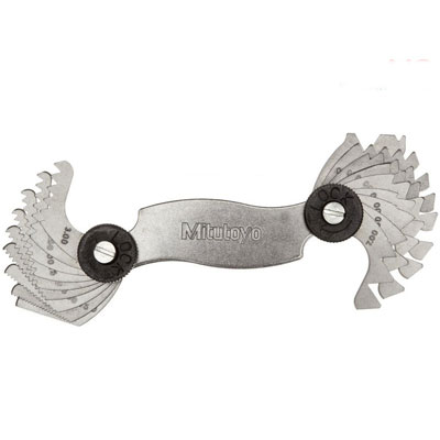 Bộ dưỡng đo ren Mitutoyo 188-121 (0.4-7mm/ 18 lá)