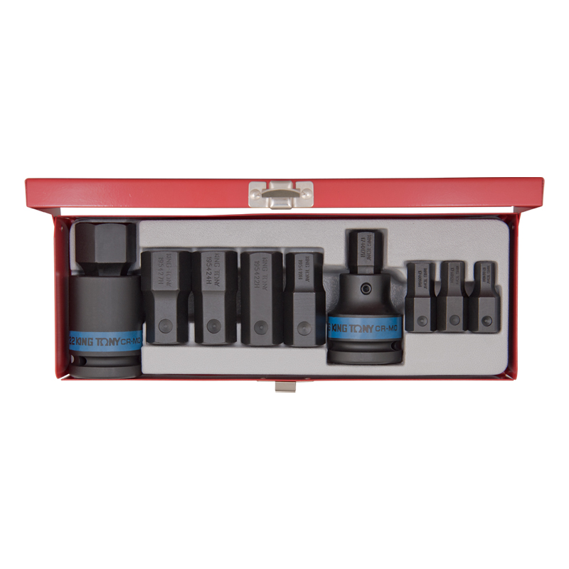 Bộ khẩu tuýp 10-32mm 3/4 inch lắp lục giác Kingtony 6411MP