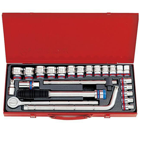 Bộ khẩu tuýp hoa thị 1/2'' Kingtony 4024SR