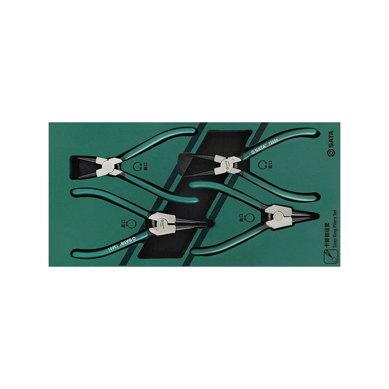 Bộ khay kiềm mở phe 4 chi tiết Sata 09911A