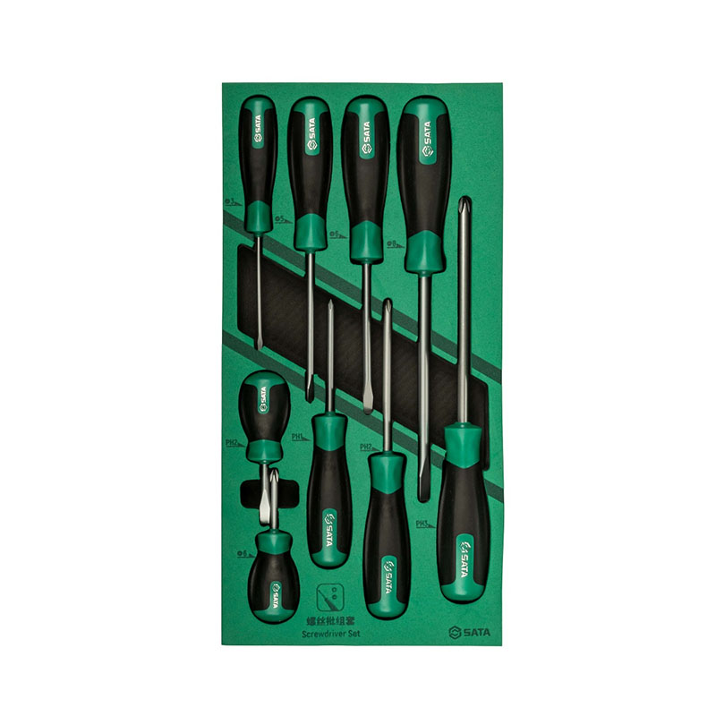 Bộ khay tuốt nơ vít 9 chi tiết Sata 09913A