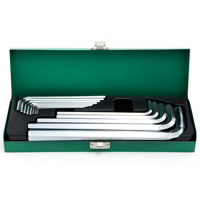 Bộ lục giác dài 14 chi tiết đầu bằng SATA 09143 1.5-17mm - Ảnh 3