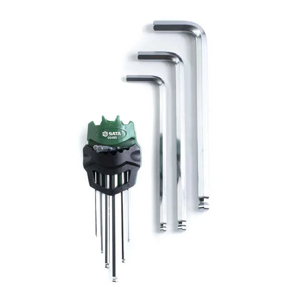 Bộ lục giác đầu bi 9 chi tiết SATA 05485