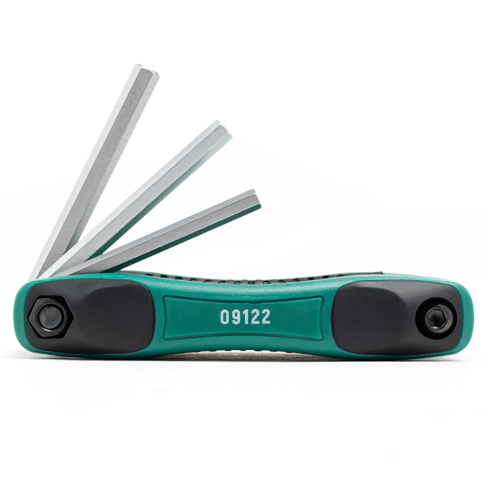 Bộ lục giác gập 9 chi tiết Sata 09122