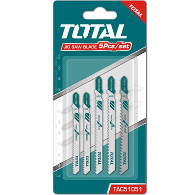 Bộ lưỡi cưa lọng 5 chi tiết Total TAC51051