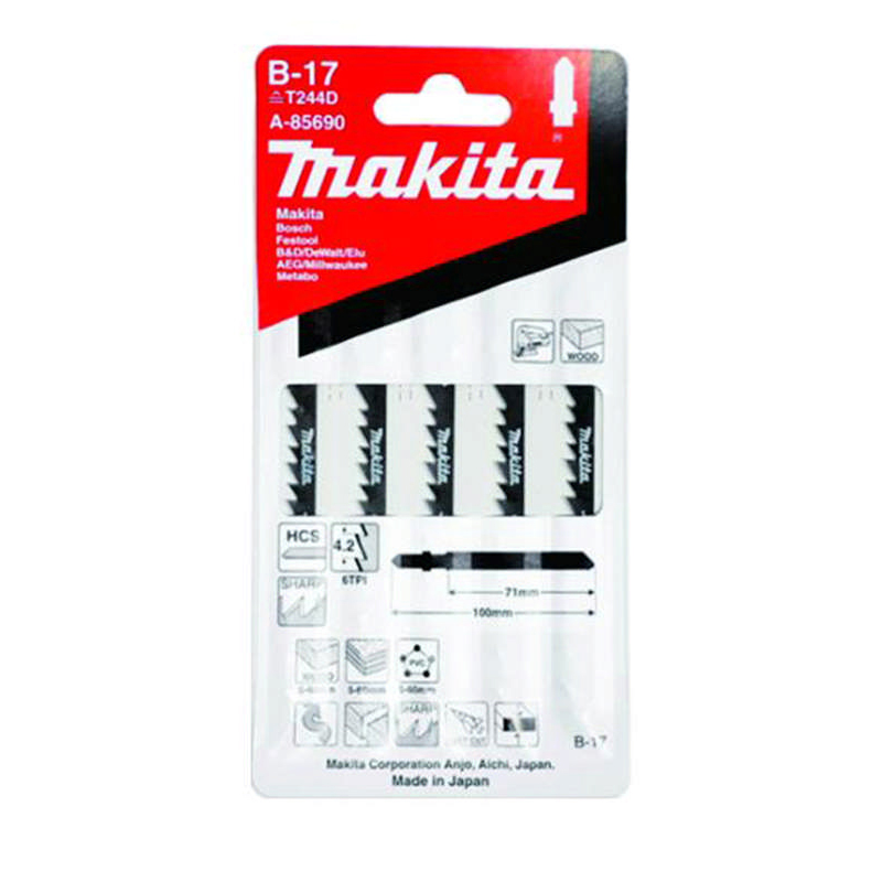 Bộ lưỡi cưa lọng NO.B17 Makita A-85690
