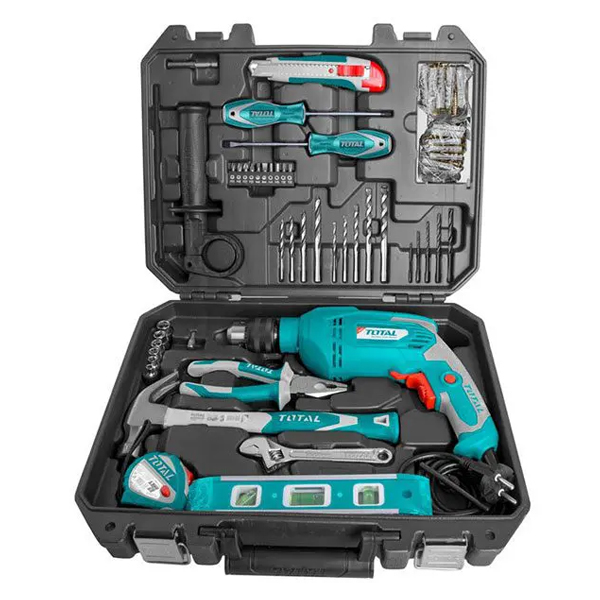 Bộ máy khoan động lực 650W Total THKTHP1012E (Set 101 món)