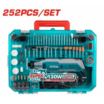 Bộ máy mài khuôn mini 130W Total TG5133261 (Kèm 251 phụ kiện) - Ảnh 4