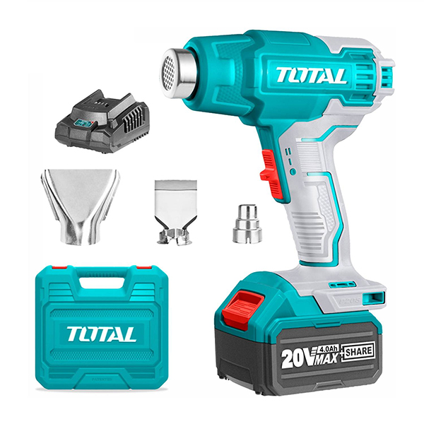 Bộ máy thổi hơi nóng dùng pin 20V Total TBLI20025