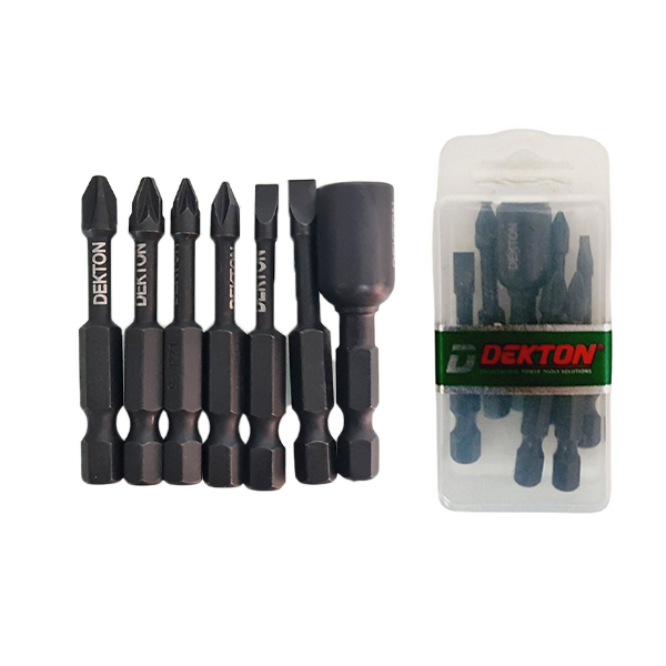 Bộ mũi bắn vít 7 món dekton PTTX1605