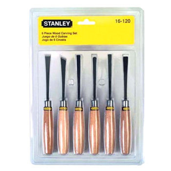 Bộ mũi đục gỗ 6 cây Stanley 16-120