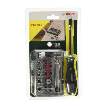 Bộ mũi vặn vít 27 món kèm tay cầm Bosch 2607017331 - Ảnh 6