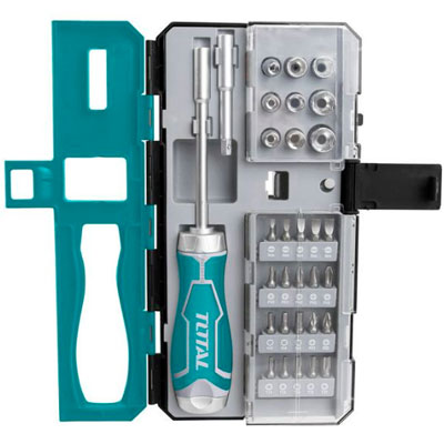 Bộ mũi vít 33 chi tiết Total TACSD30336