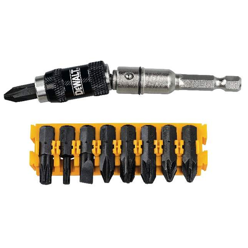 Bộ mũi vít đầu xoắn 10 chi tiết DeWalt DT70518T-QZ