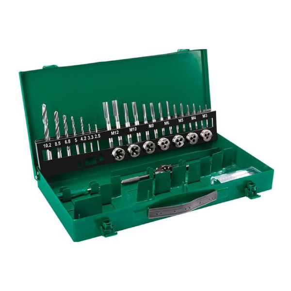 Bộ taro thép HSS 37 chi tiết SATA 50455