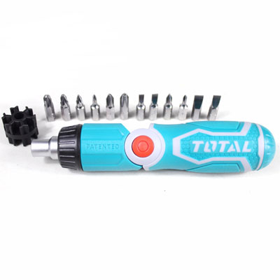 Bộ tô vít gấp 13 chi tiết Total TACSD30136