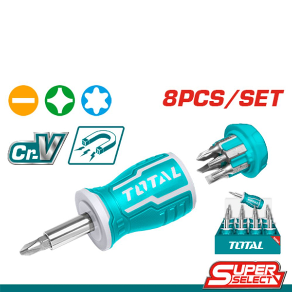 Bộ tua vít 8 trong 1 Total TACSDS0706