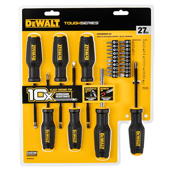 Bộ tuốc nơ vít 27 chi tiết TOUGHSERIES™ Dewalt DWHT65104