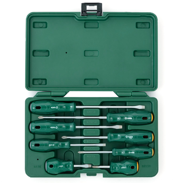 Bộ tuốc nơ vít 8 chi tiết Sata 09306