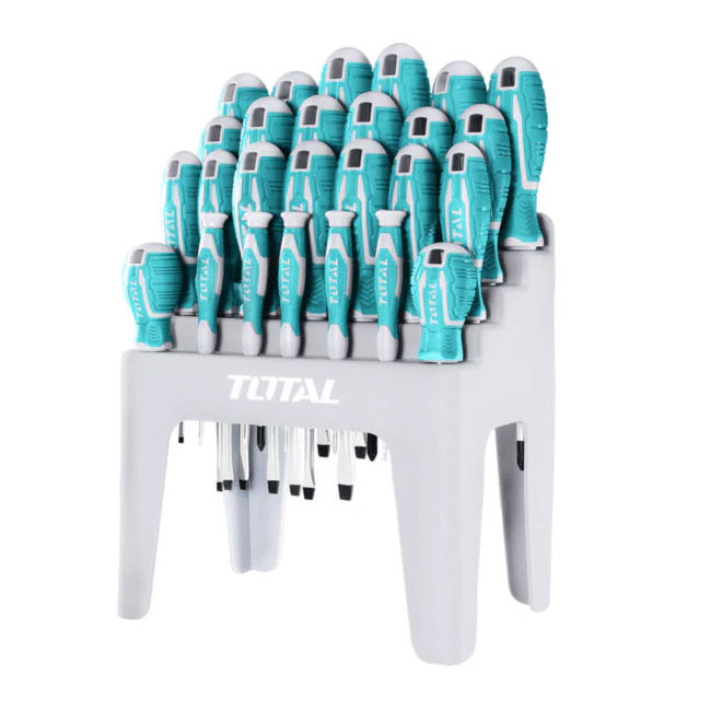 Bộ tuốc nơ vít đa năng 26 chi tiết Total THT250626