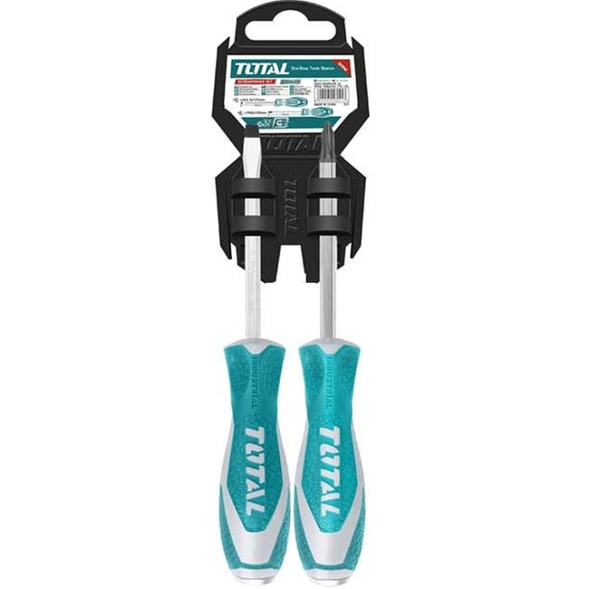 Bộ tuốc nơ vít đóng 2 chi tiết Total THGSS35121