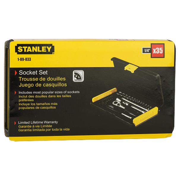 Bộ tuýp 1/4" 35 chi tiết Stanley 89-033-1 - Ảnh 3