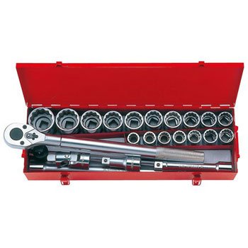 Bộ tuýp 23 chi tiết hệ met Kingtony 6023MR 3/4"