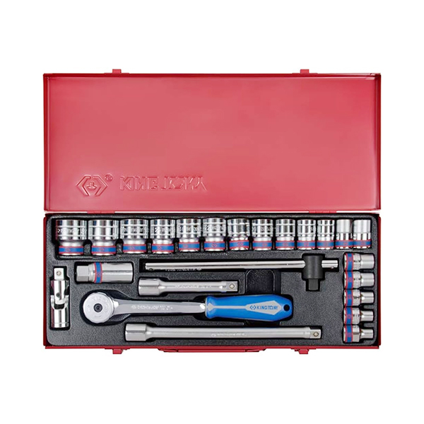 Bộ tuýp 24 chi tiết hệ mét Kingtony 4528MR02