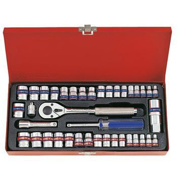 Bộ tuýp 39 chi tiết Kingtony 5032CR 1/4'' và 3/8''