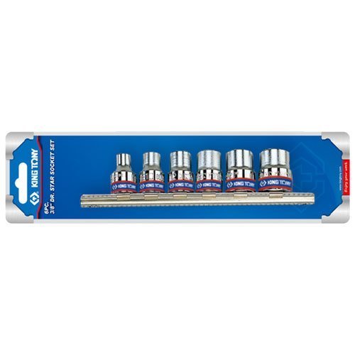 Bộ tuýp 6 chi tiết sao Kingtony 3106PR 3/8"