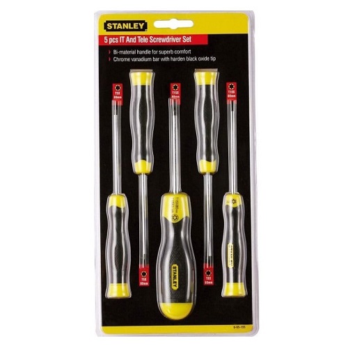 Bộ vít lục giác hình sao 5 cây Stanley 65-155-2