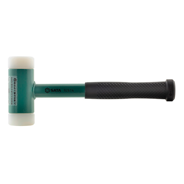 Búa cao su tay cầm ống thép SATA 92612 35mm
