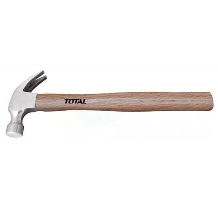 Búa nhổ đinh cán gỗ 220g Total THTW7308